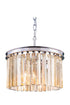 Elegant Lighting Sydney 3 Light Pendant Model: 1208D16MB/RC