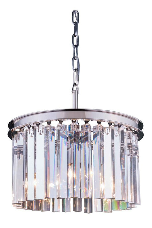 Elegant Lighting Sydney 3 Light Pendant Model: 1208D16MB/RC