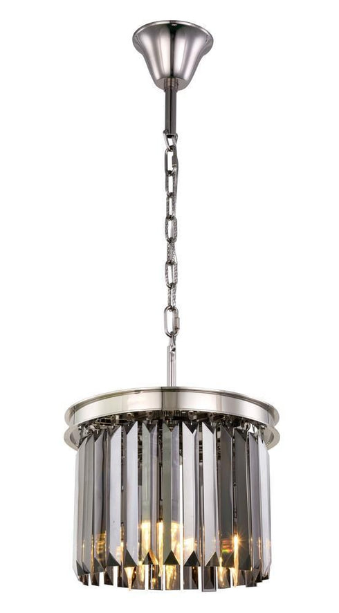 Elegant Lighting Sydney 3 Light Pendant Model: 1238D12MB/RC