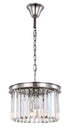 Elegant Lighting Sydney 3 Light Pendant Model: 1238D16MB/RC