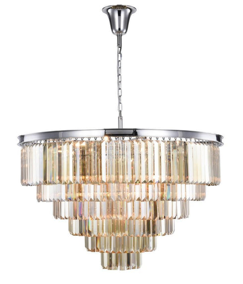 Elegant Lighting Sydney 33 Light Chandelier Model: 1231D44MB/RC