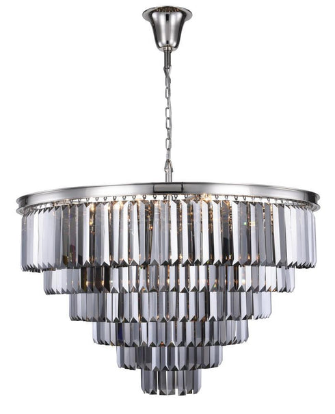Elegant Lighting Sydney 33 Light Chandelier Model: 1231D44MB/RC