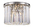 Elegant Lighting Sydney 6 Light Flush Mount Model: 1238F20MB/RC