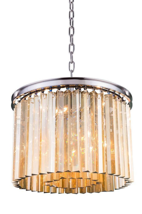 Elegant Lighting Sydney 6 Light Pendant Model: 1208D20MB/RC