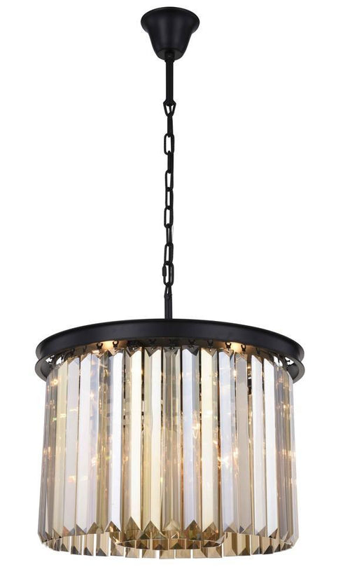 Elegant Lighting Sydney 6 Light Pendant Model: 1238D20MB/RC