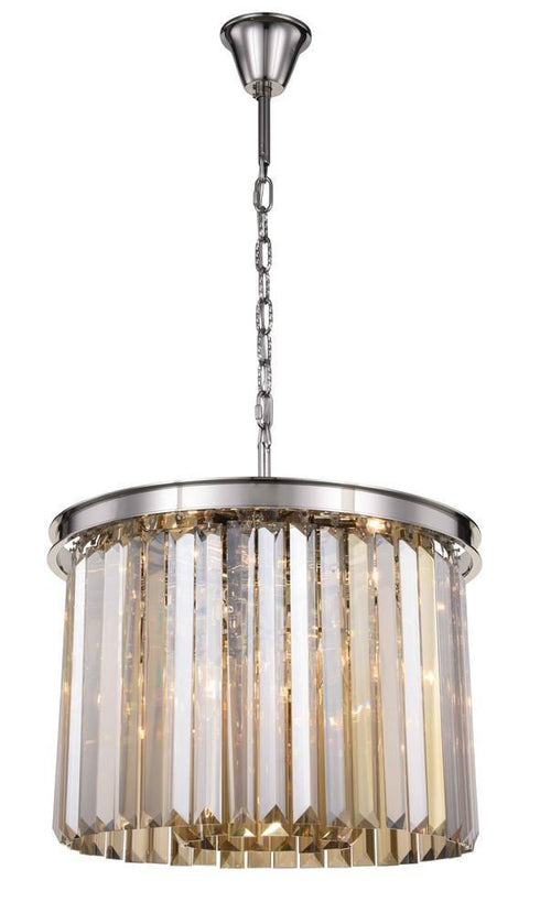 Elegant Lighting Sydney 6 Light Pendant Model: 1238D20MB/RC