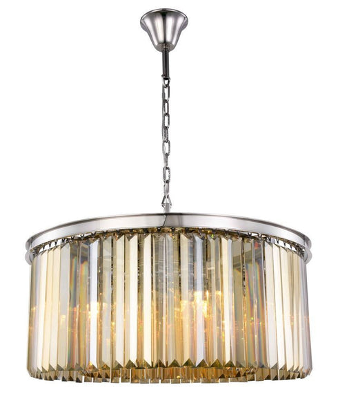 Elegant Lighting Sydney 8 Light Chandelier Model: 1238D31MB/RC