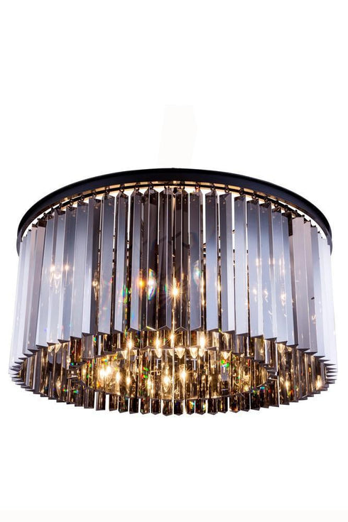 Elegant Lighting Sydney 8 Light Flush Mount Model: 1208F31MB/RC