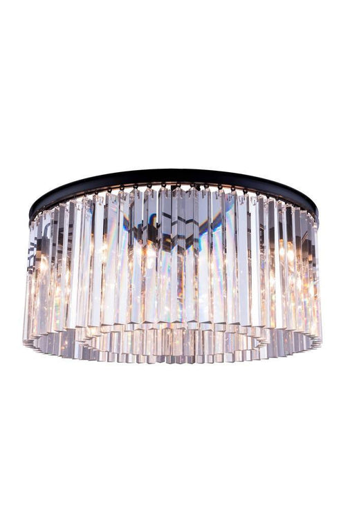 Elegant Lighting Sydney 8 Light Flush Mount Model: 1208F31MB/RC
