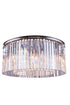 Elegant Lighting Sydney 8 Light Flush Mount Model: 1208F31MB/RC