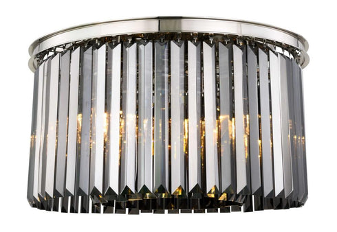 Elegant Lighting Sydney 8 Light Flush Mount Model: 1238F26MB/RC