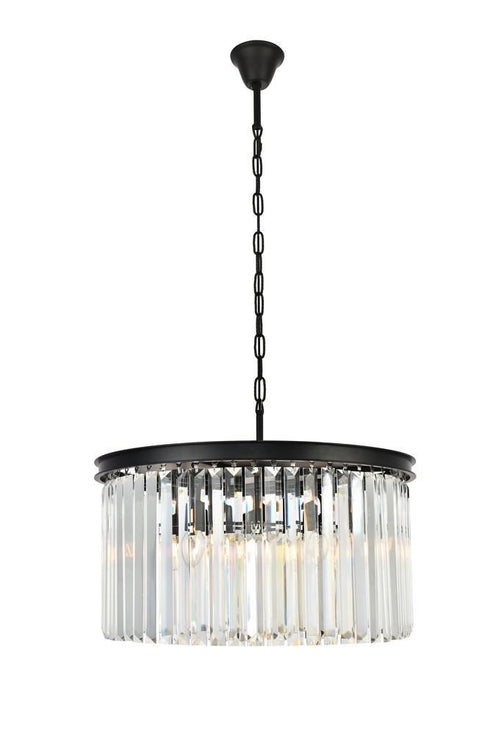 Elegant Lighting Sydney 8 Light Pendant Model: 1208D26MB/RC