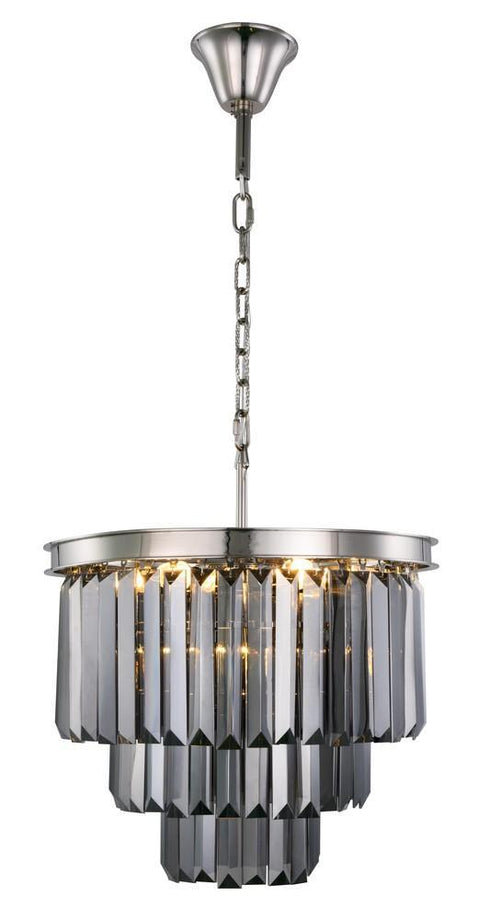 Elegant Lighting Sydney 9 Light Chandelier Model: 1231D20MB/RC
