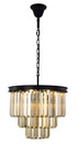 Elegant Lighting Sydney 9 Light Chandelier Model: 1231D20MB/RC