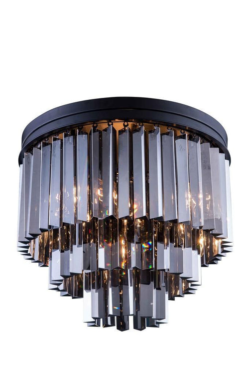 Elegant Lighting Sydney 9 Light Flush Mount Model: 1201F20MB/RC