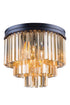 Elegant Lighting Sydney 9 Light Flush Mount Model: 1201F20MB/RC