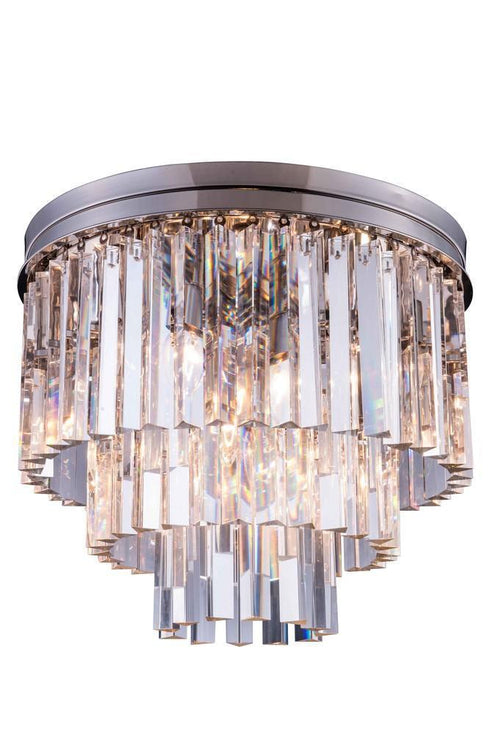 Elegant Lighting Sydney 9 Light Flush Mount Model: 1201F20MB/RC