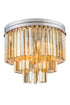Elegant Lighting Sydney 9 Light Flush Mount Model: 1201F20MB/RC