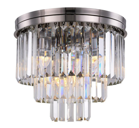 Elegant Lighting Sydney 9 Light Flush Mount Model: 1231F20MB/RC