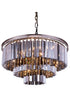 Elegant Lighting Sydney 9 Light Pendant Model: 1201D26MB/RC