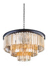 Elegant Lighting Sydney 9 Light Pendant Model: 1201D26MB/RC