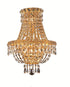 Elegant Lighting Tranquil 14 Light Sconce Model: V2528W12C/SS