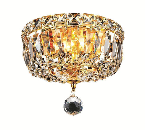 Elegant Lighting Tranquil 2 Light Flush Mount Model: V2528F8C/RC