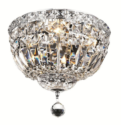Elegant Lighting Tranquil 4 Light Flush Mount Model: V2528F12C/RC