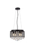 Living District Tully 4 Light Pendant Model: LD520D10BK