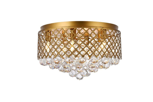 Living District Tully 6 Light Flush Mount Model: LD5010F18BR