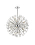 Elegant Lighting Vera 18 Light Pendant Model: 2500D32BK