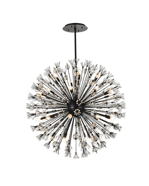 Elegant Lighting Vera 32 Light Pendant Model: 2500D44SG