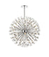 Elegant Lighting Vera 32 Light Pendant Model: 2500D44SG
