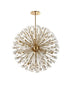 Elegant Lighting Vera 34 Light Pendant Model: 2500D50SG