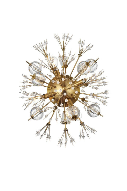 Elegant Lighting Vera 4 Light Sconce Model: 2500W19SG