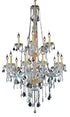 Elegant Lighting Verona 15 Light Chandelier Model: V7815G33C/RC