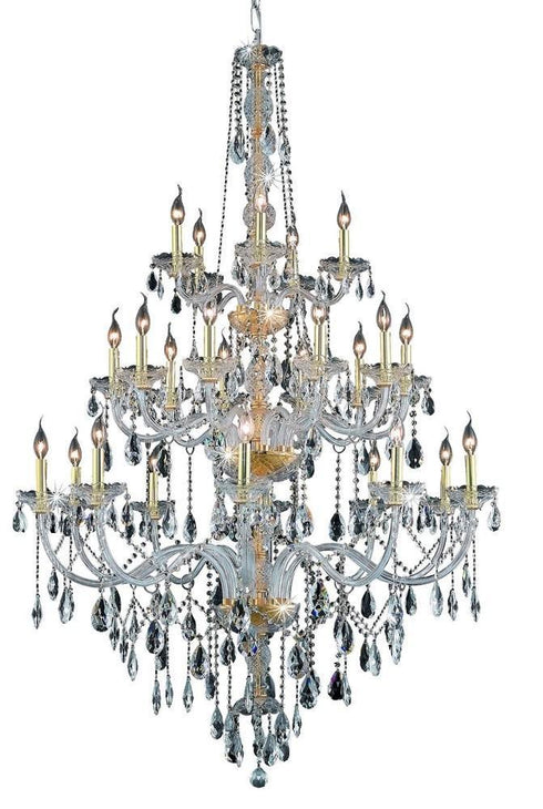 Elegant Lighting Verona 25 Light Chandelier Model: 7925G43C/RC