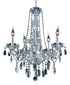 Elegant Lighting Verona 5 Light Chandelier Model: 7955D21C/RC