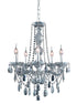 Elegant Lighting Verona 5 Light Chandelier Model: 7955D21C/RC
