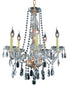Elegant Lighting Verona 5 Light Chandelier Model: 7955D21C/RC