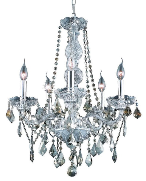 Elegant Lighting Verona 5 Light Chandelier Model: V7855D21C/RC