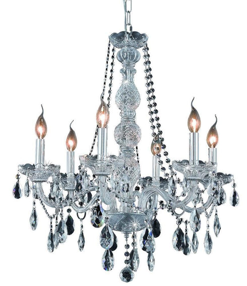 Elegant Lighting Verona 6 Light Chandelier Model: 7956D24G/RC