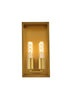 Living District Voir 2 Light Sconce Model: LD7055W6BK