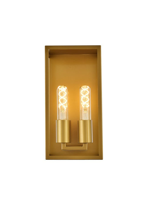Living District Voir 2 Light Sconce Model: LD7055W6BR