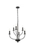 Living District Westley 6 Light Pendant Model: LD7046D24BR