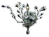 Elegant Lighting Wiley 1 Light Sconce Model: V2011W16DB/RC