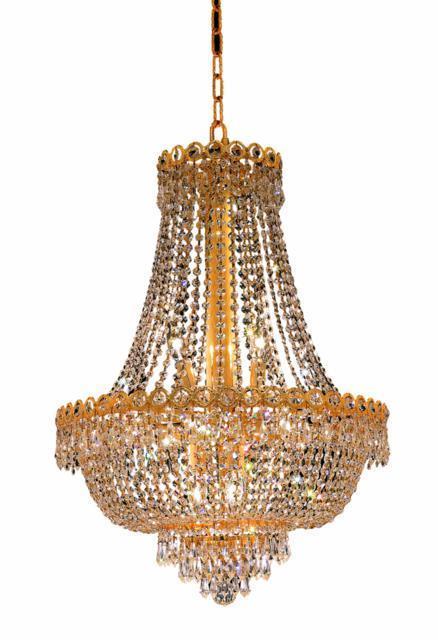 Elegant Lighting Wiley 12 Light Chandelier Model: V1900D20C/RC