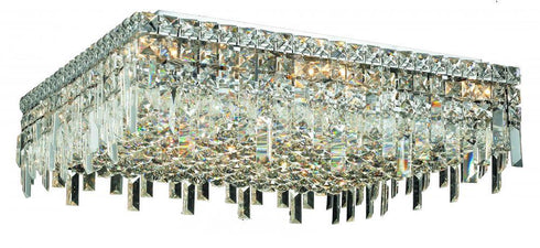 Elegant Lighting Wiley 13 Light Flush Mount Model: V2033F24C/RC