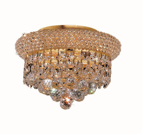 Elegant Lighting Wiley 3 Light Flush Mount Model: V1800F10C/EC