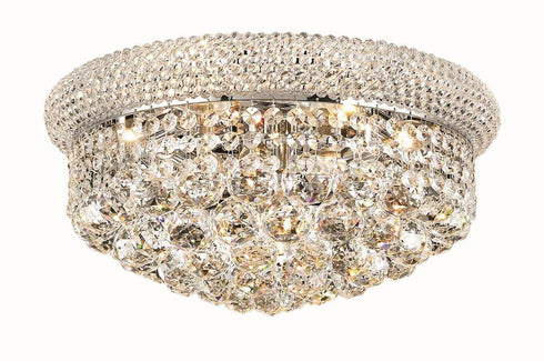 Elegant Lighting Wiley 3 Light Flush Mount Model: V1800F10C/EC